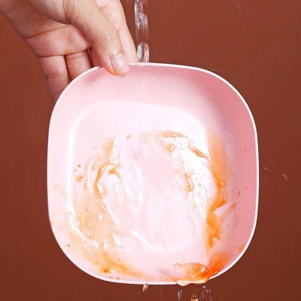 10 Pcs Food Grade Plastic Dining Plates Set