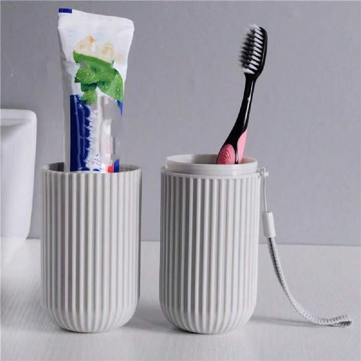 Portable Toothbrush & Toothpaste Travel Storage Case