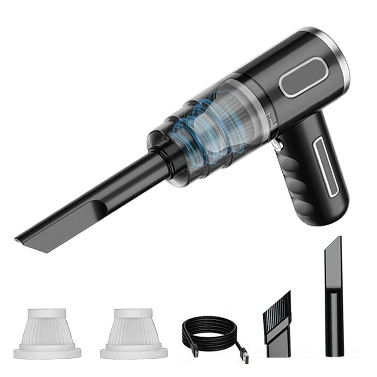 3-in-1 Portable Wireless Vacuum Cleaner, Air Duster & Air Pump