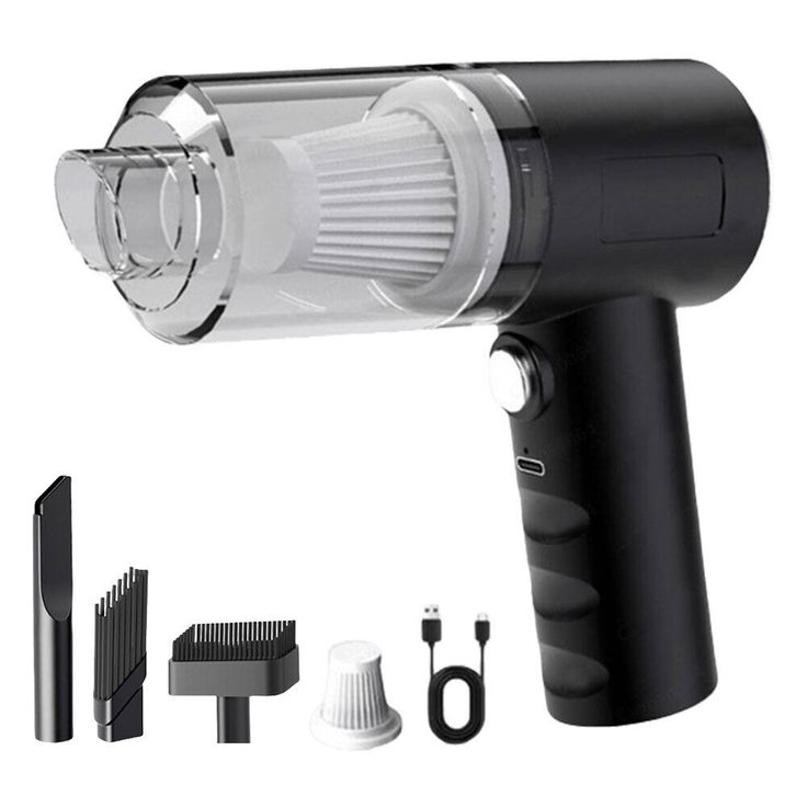 3-in-1 Portable Wireless Vacuum Cleaner, Air Duster & Air Pump