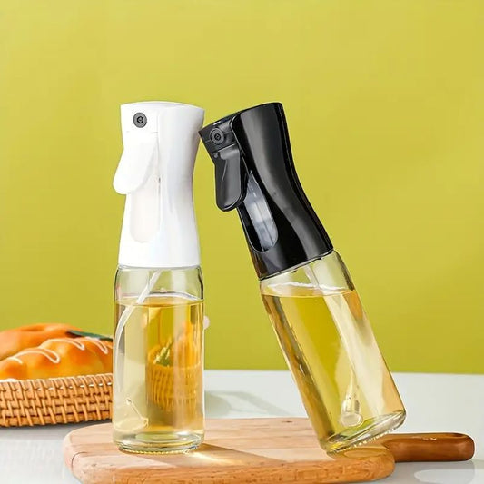 200ml Plastic Glass Cooking Oil Sprayer & Vinegar Spray Bottle