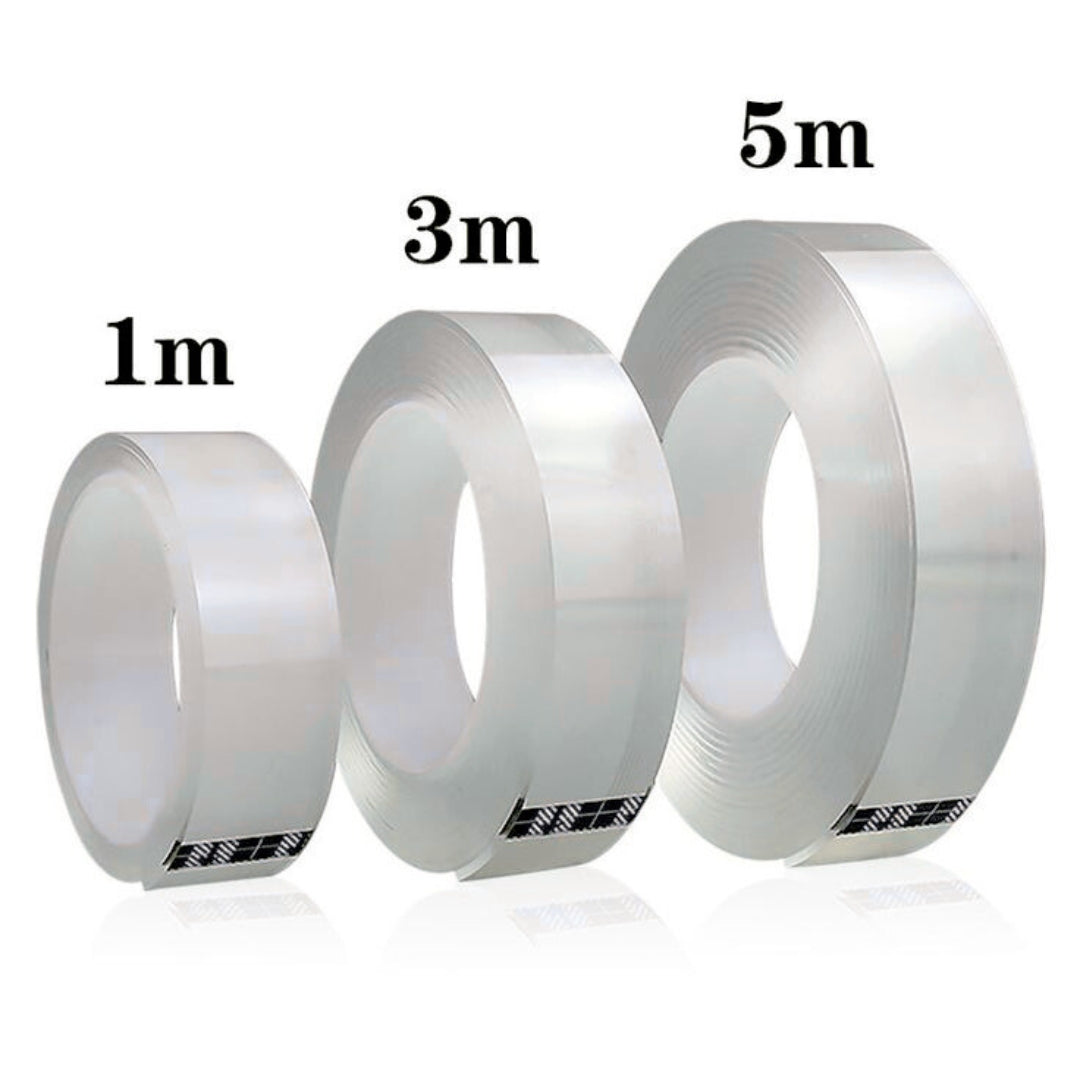 Washable 3/5 Meter Nano Double-Sided Transparent Adhesive Tape
