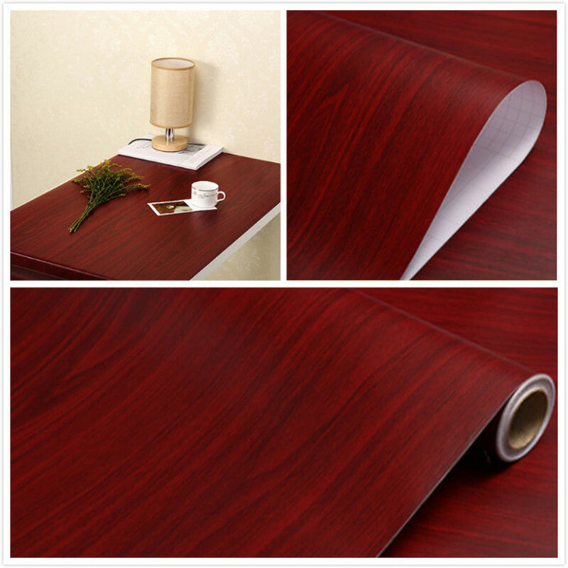 Waterproof Self-Adhesive Wooden Texture Sheet for Wallpaper (60 x 200 cm)