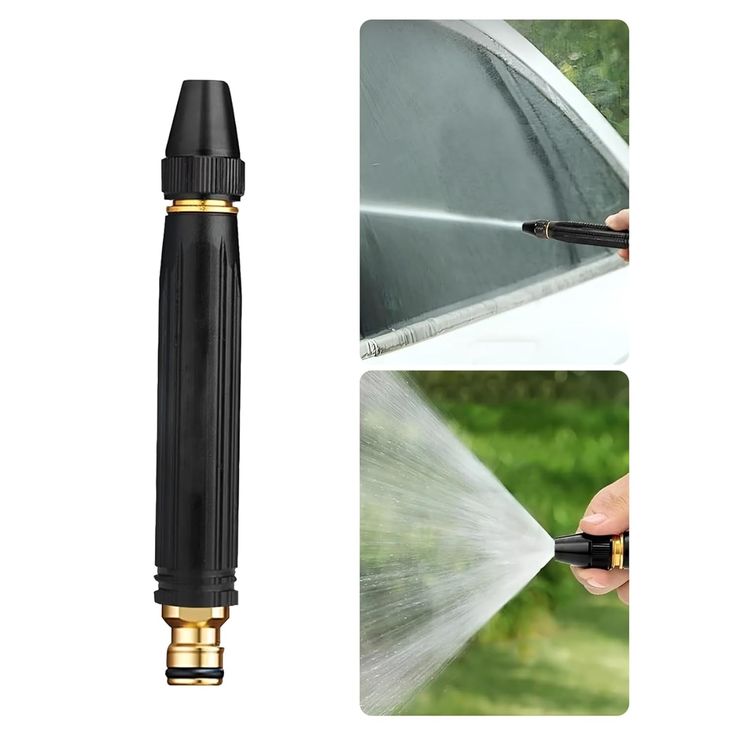 Adjustable High-Pressure Water Spray Gun Nozzle