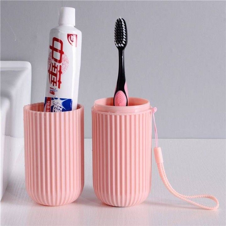 Portable Toothbrush & Toothpaste Travel Storage Case