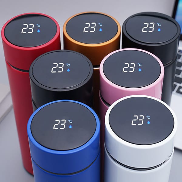 Smart Temperature Display Thermos Water Bottle