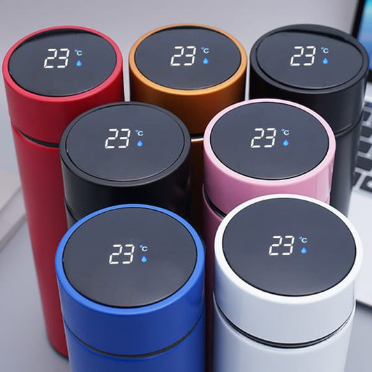 Smart Temperature Display Thermos Water Bottle