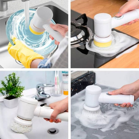 5-in-1 Rechargeable Wireless Magic Cleaning Brush