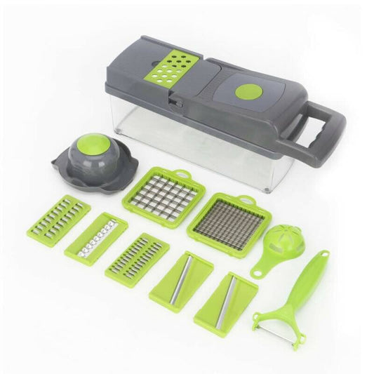 16-in-1 Multi-Functional Mandoline Slicer & Vegetable Chopper