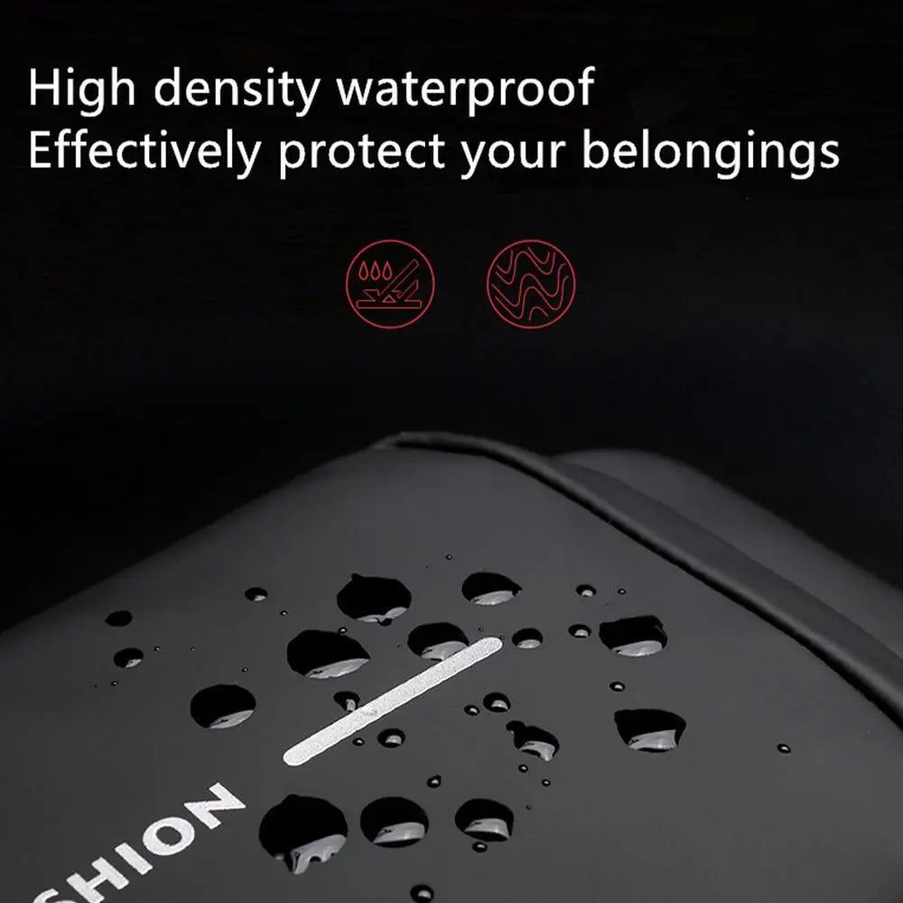Fashion Anti-Theft Sling Shoulder Travel Bag with USB Charging Port