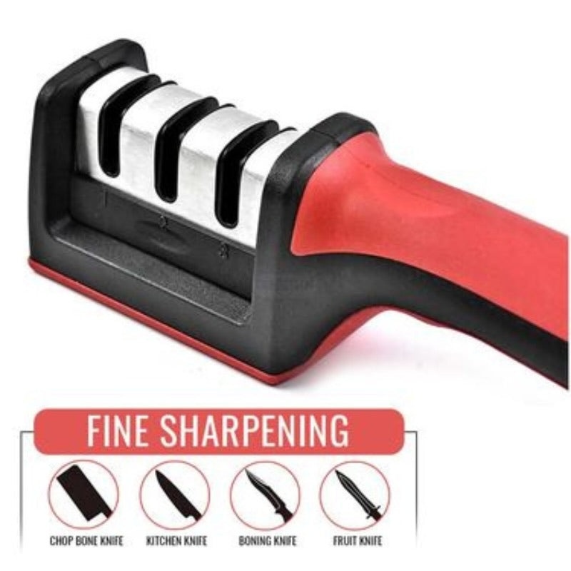 3-in-1 Knife Sharpener Set with Ceramic Peeler for Kitchen