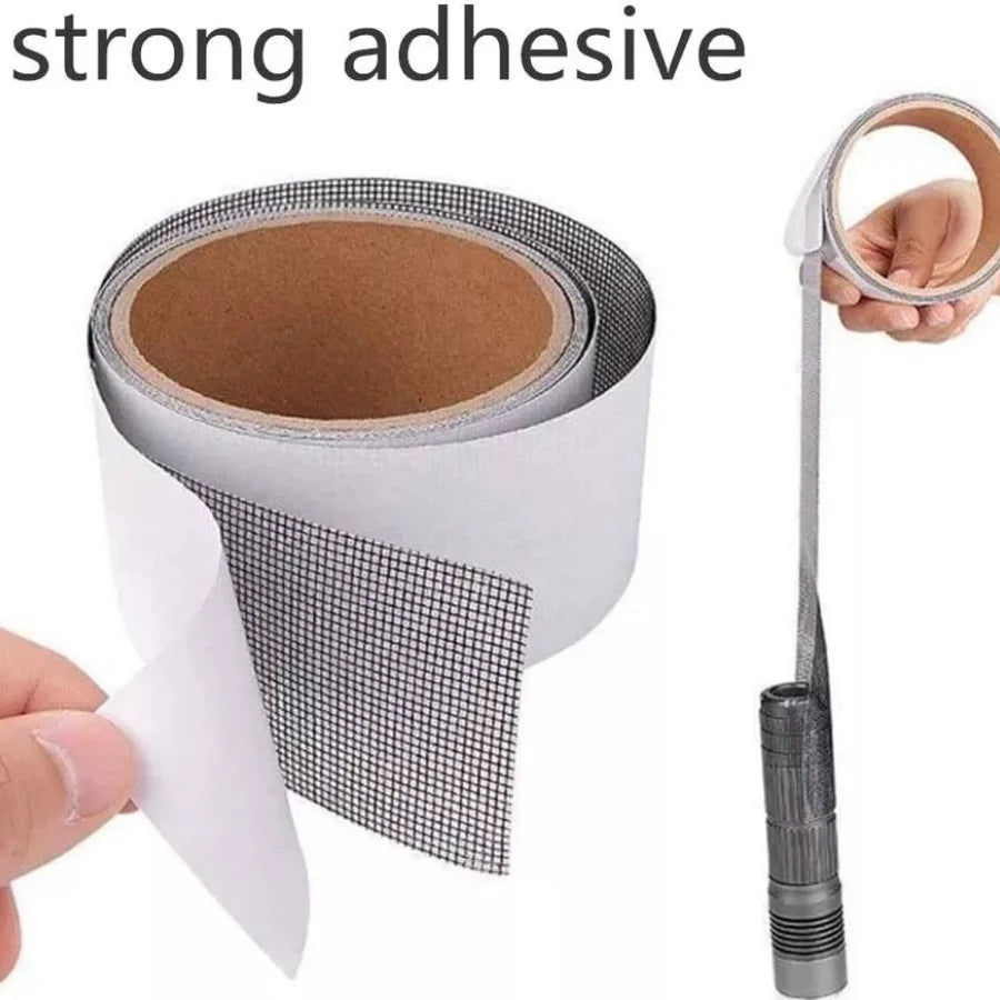 Window Screen/Net Repair Tape 3M Roll | Anti-Insect Mesh Fix Patch
