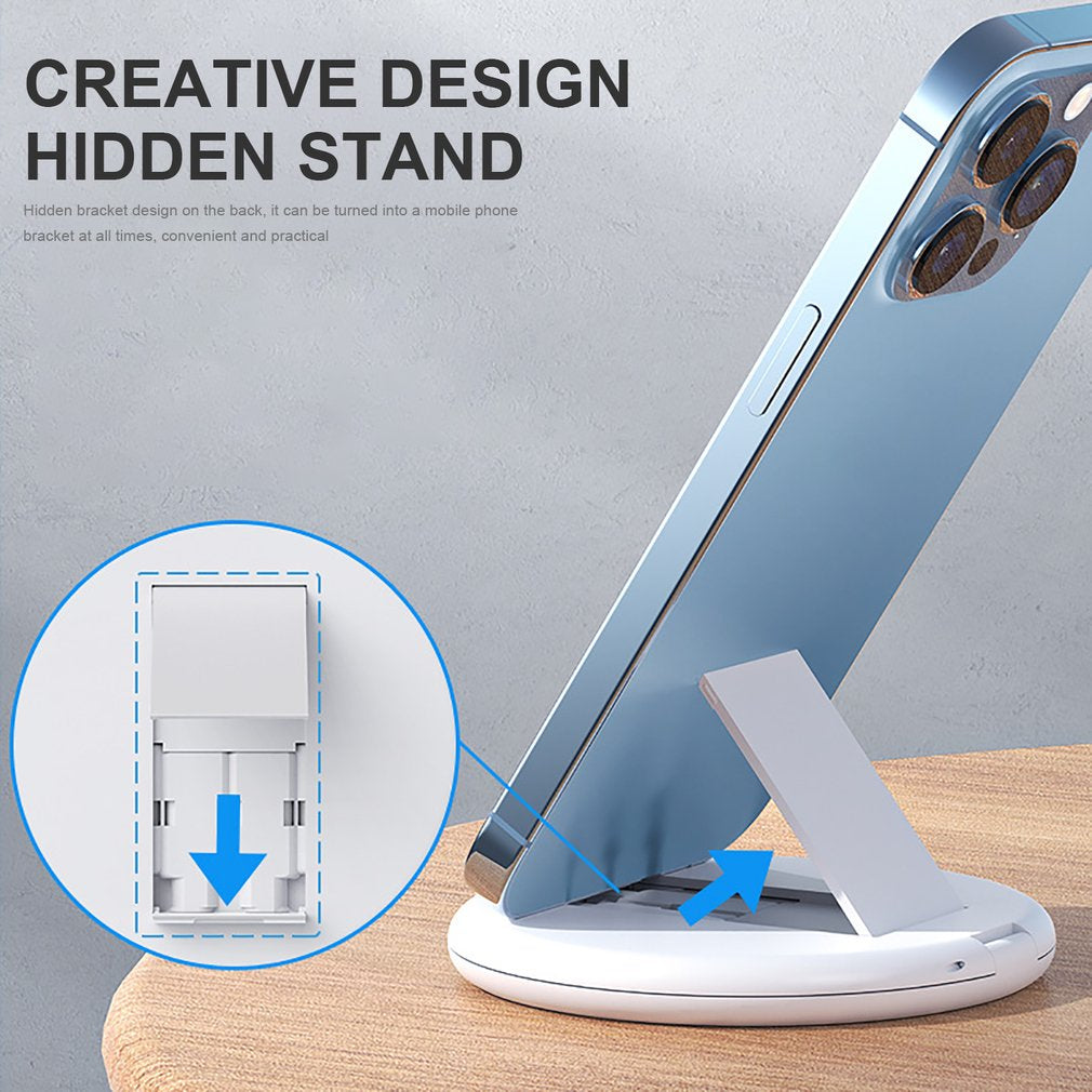 Multifunctional 60W Fast Charging Data Cable Storage Box with Mobile Stand