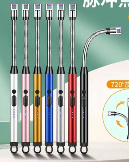 Flexible, Windproof USB Rechargeable Flameless Arc Lighter