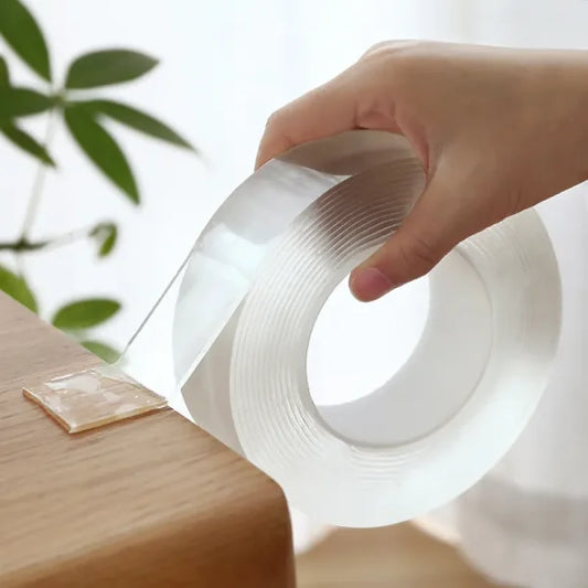 Washable 3/5 Meter Nano Double-Sided Transparent Adhesive Tape