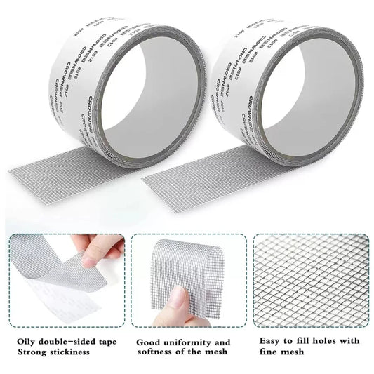 Window Screen/Net Repair Tape 3M Roll | Anti-Insect Mesh Fix Patch
