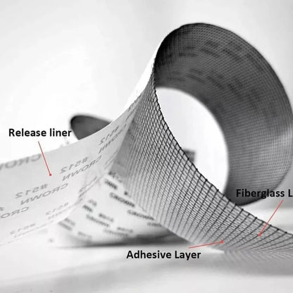 Window Screen/Net Repair Tape 3M Roll | Anti-Insect Mesh Fix Patch
